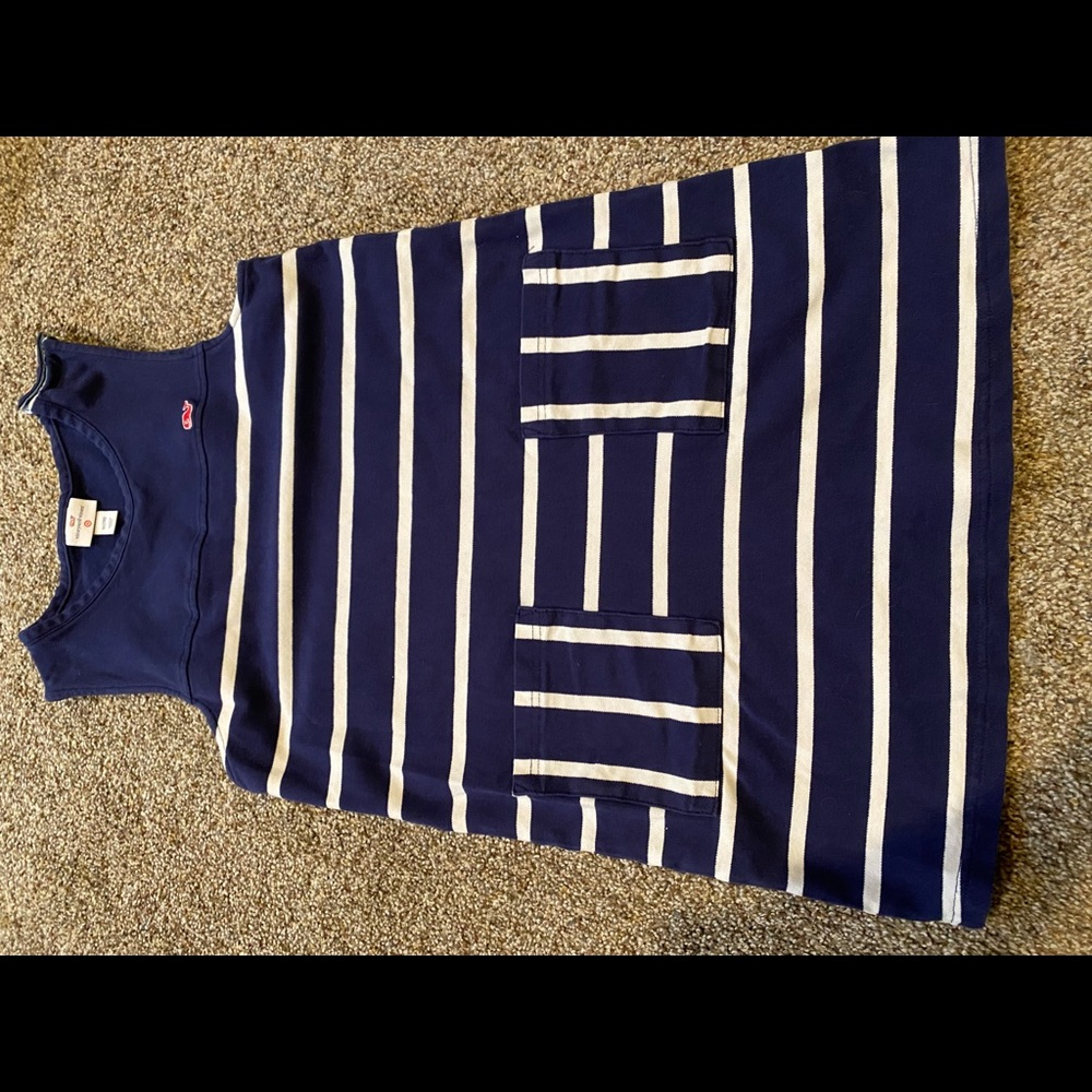 Vineyard vines striped dress. Worn once.